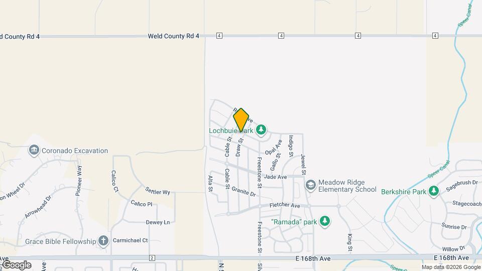 1027 Draw St Mapa y Detalles de la Ubicación