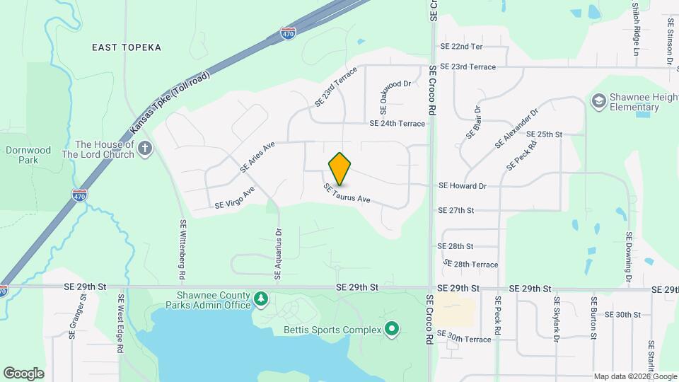 3320 SE Taurus Ave Map and Location Details