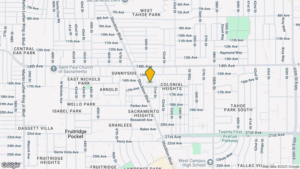 5011 San Francisco Blvd Map and Location Details