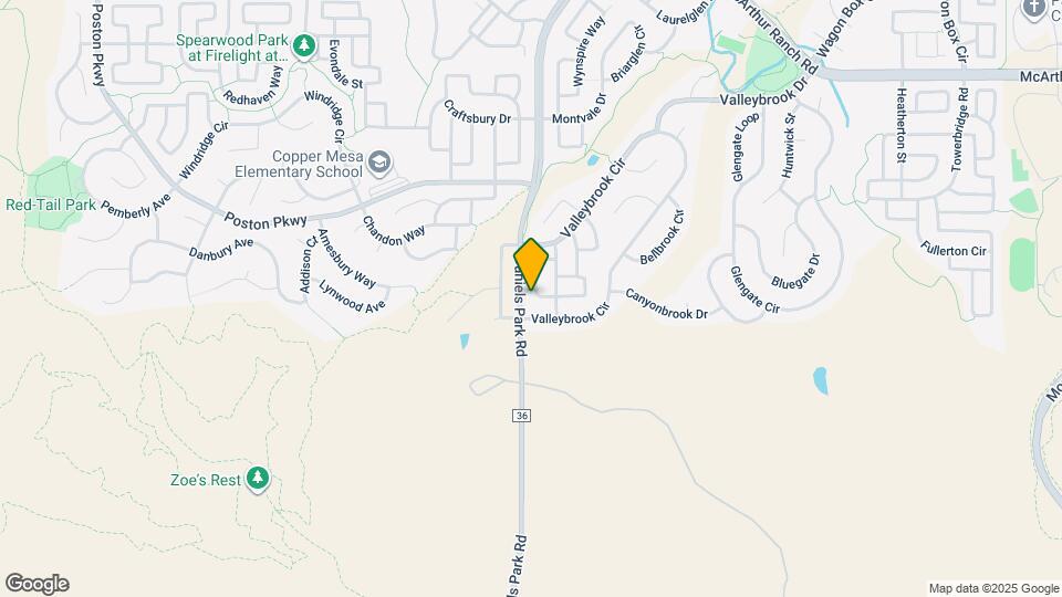 11049 Meadowvale Cir Map and Location Details