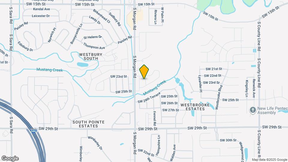 2421 Finesilver Ln Map and Location Details
