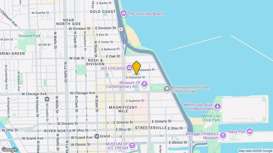 196 E Chestnut St Mapa y Detalles de la Ubicación