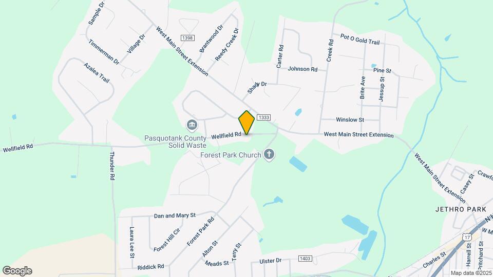 963 Wellfield Rd Map and Location Details
