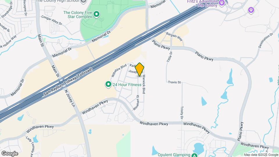 401 Winehart St Map and Location Details