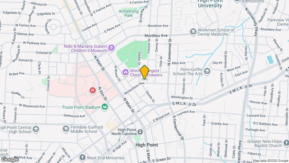 405 Richardson Ave, Unit A Map and Location Details