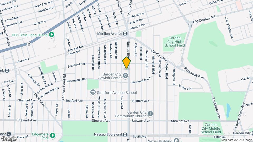 176 Nassau Blvd Map and Location Details