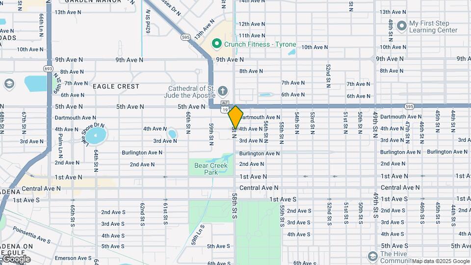 375 58th St N Map and Location Details