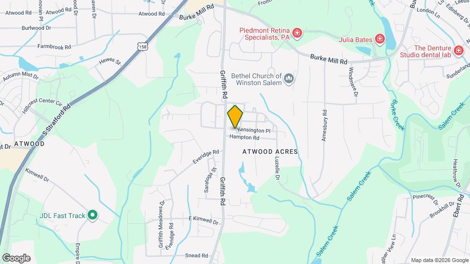 3375 Kensington Pl Map and Location Details