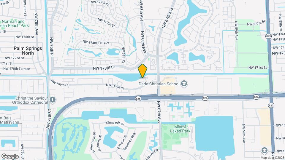 6745 NW 169th St Map and Location Details