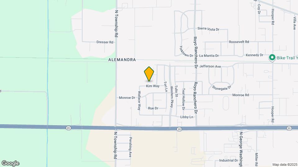 3677 Kim Way Map and Location Details