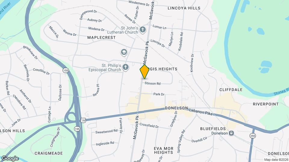123 McGavock Pk Map and Location Details