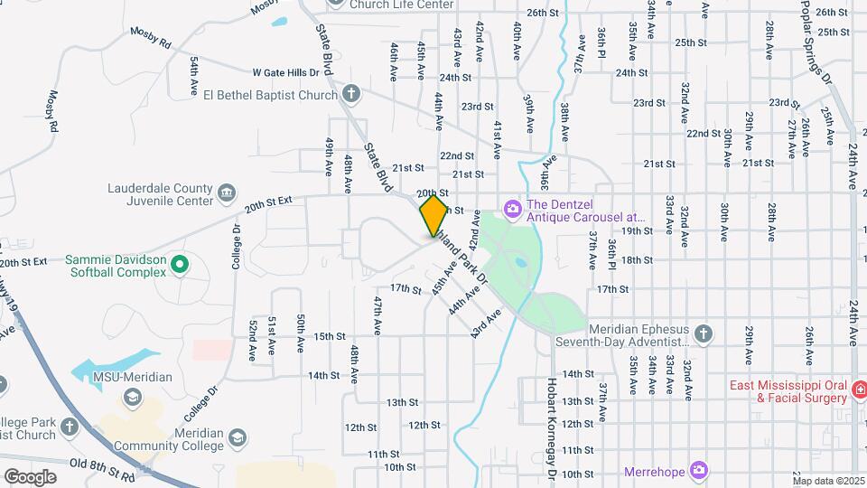 4507 Highland Park Dr Map and Location Details