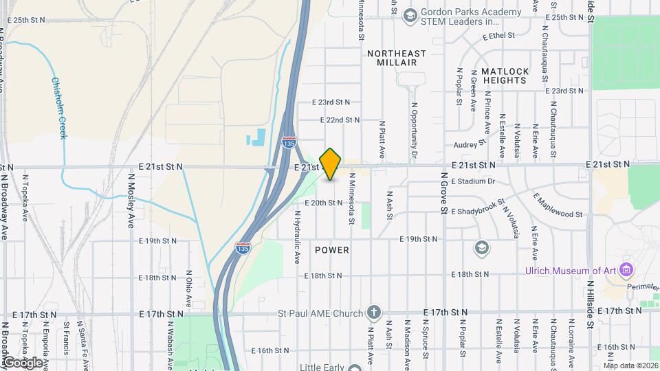 2125 N Minneapolis Ave Map and Location Details