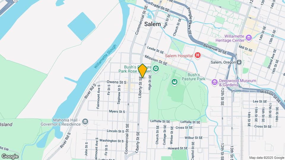 1076 Liberty St SE Map and Location Details