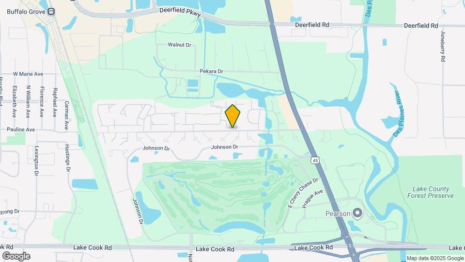 456 W Inverrary Ln Map and Location Details