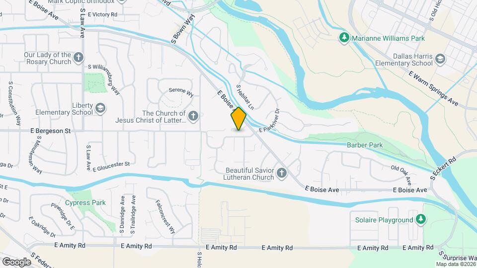 2698 E Bergeson St Map and Location Details