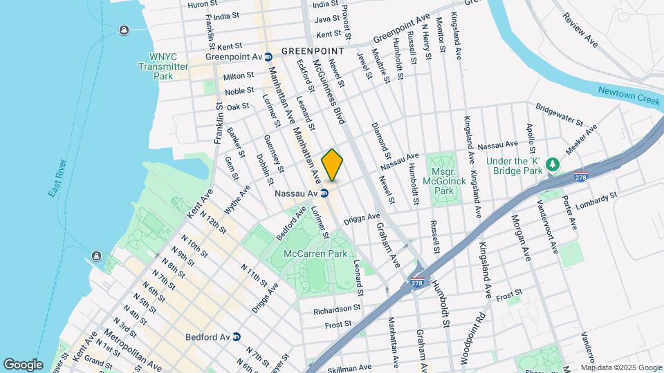 97 Nassau Ave Map and Location Details