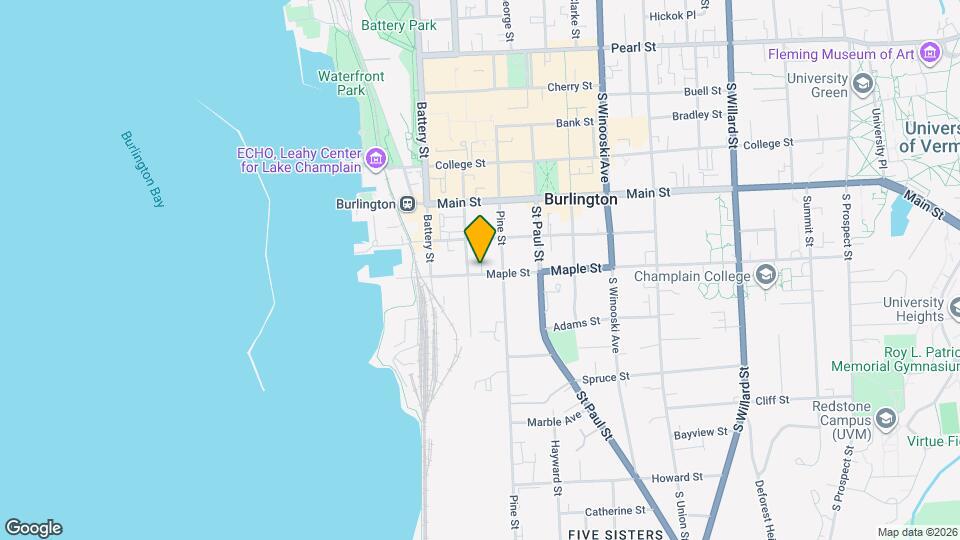 84 Maple St Mapa y Detalles de la Ubicación