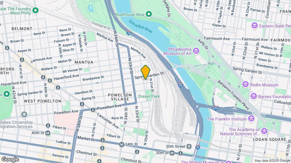 419 N 32nd St-Unit -2 Map and Location Details