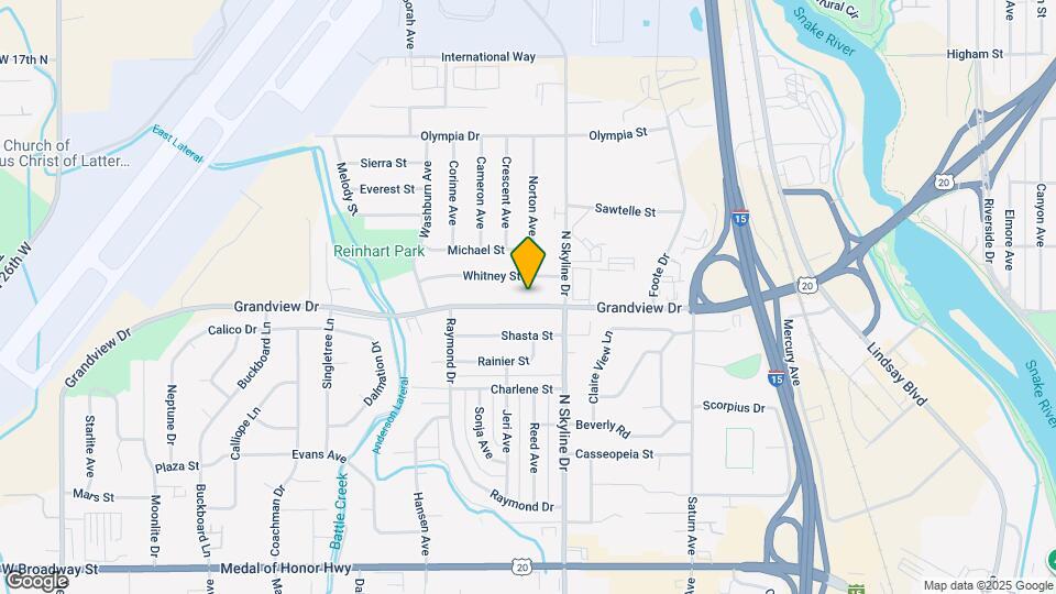 1660 Grandview Dr, Unit 1 Map and Location Details