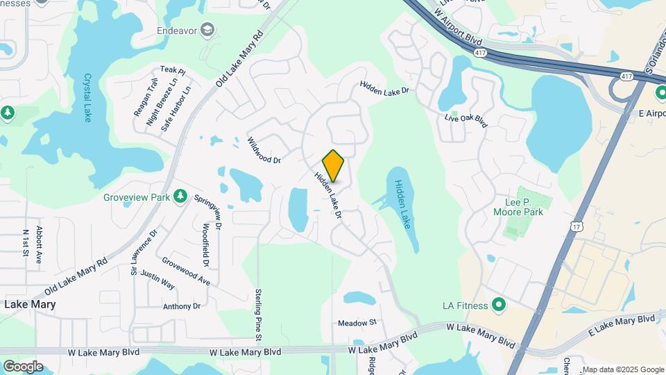 143 Hidden Lake Dr Map and Location Details