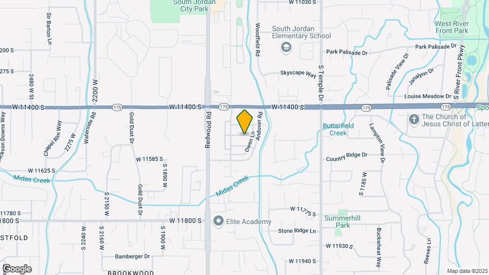 1557 W Oakbrook Dr Map and Location Details