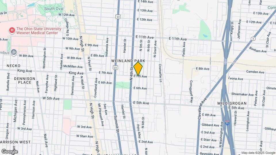 1293-1295-1295 N 5th St Mapa y Detalles de la Ubicación