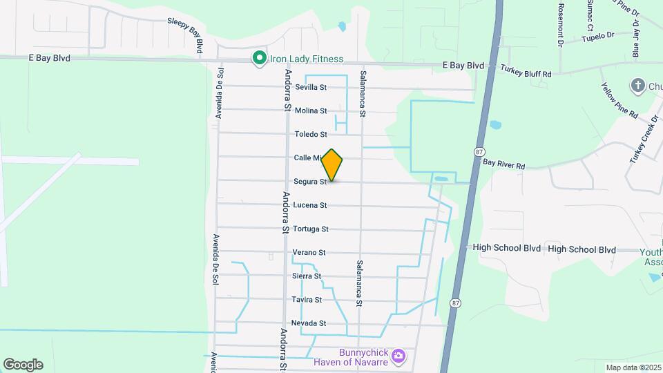 8281 Segura St Map and Location Details