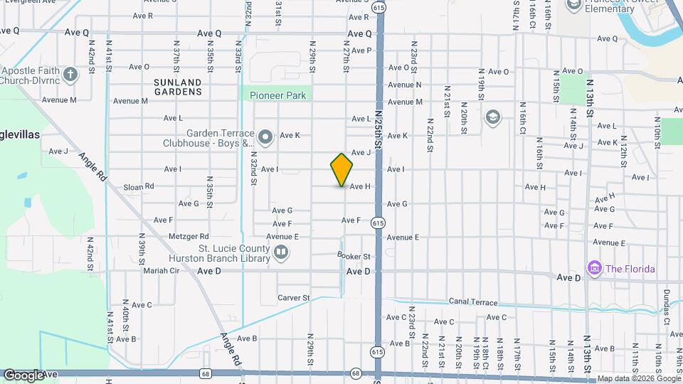 805 N 27th St Map and Location Details