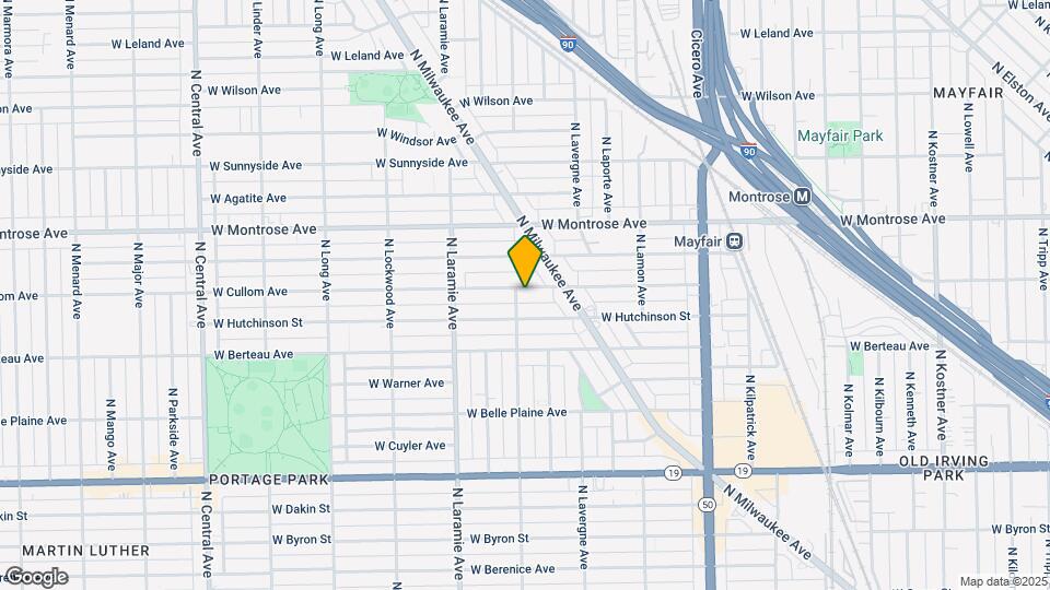 5039 W Cullom Ave Map and Location Details