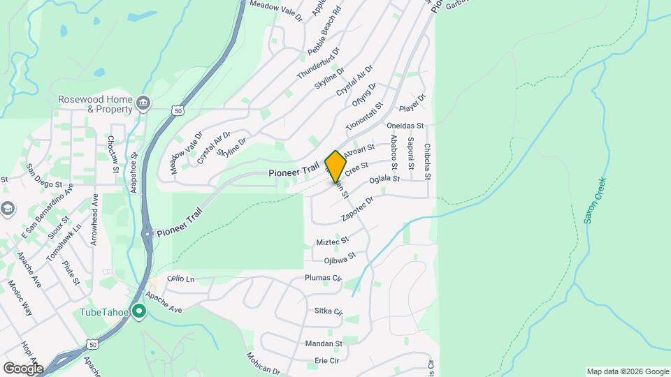 1548 Cree St Map and Location Details