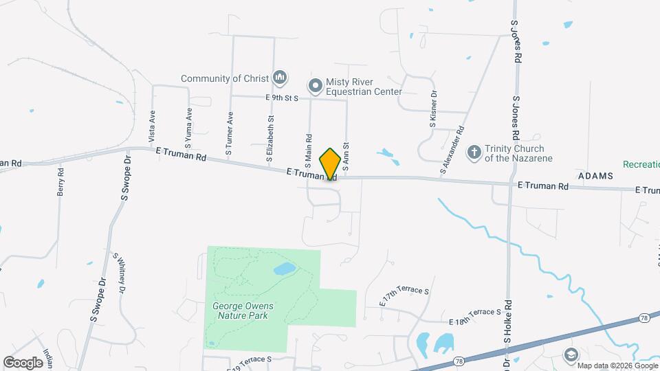 19004 E 12th St S Map and Location Details