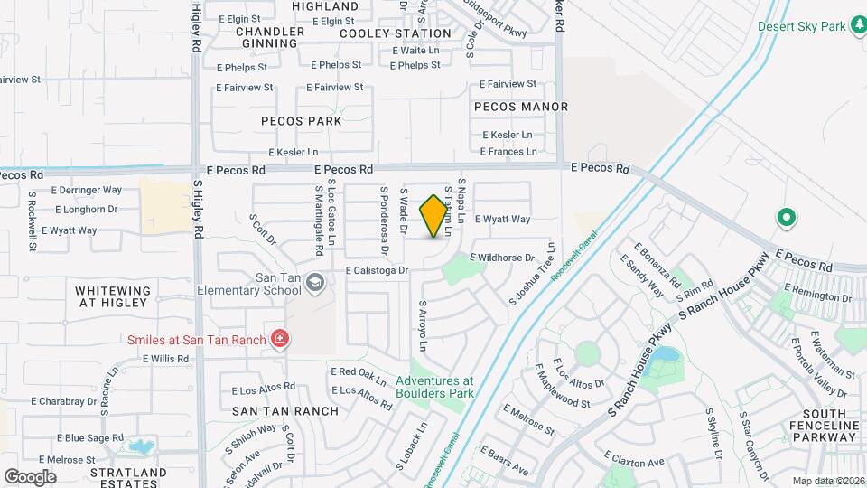3717 E Remington Dr Mapa y Detalles de la Ubicación