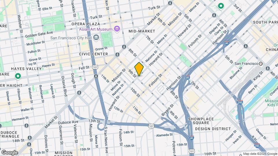 201-205 9th St Map and Location Details