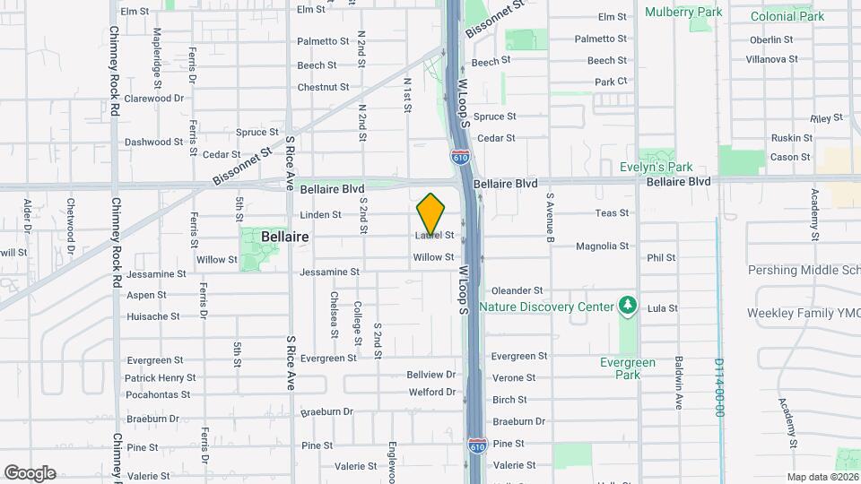 4715 Laurel St Map and Location Details