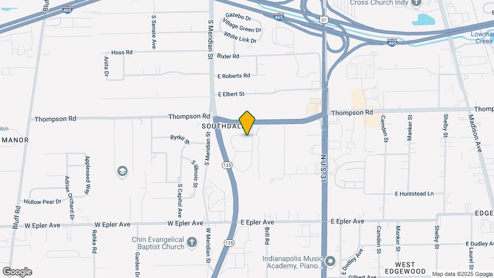 Thompson Village Apartments Map and Location Details