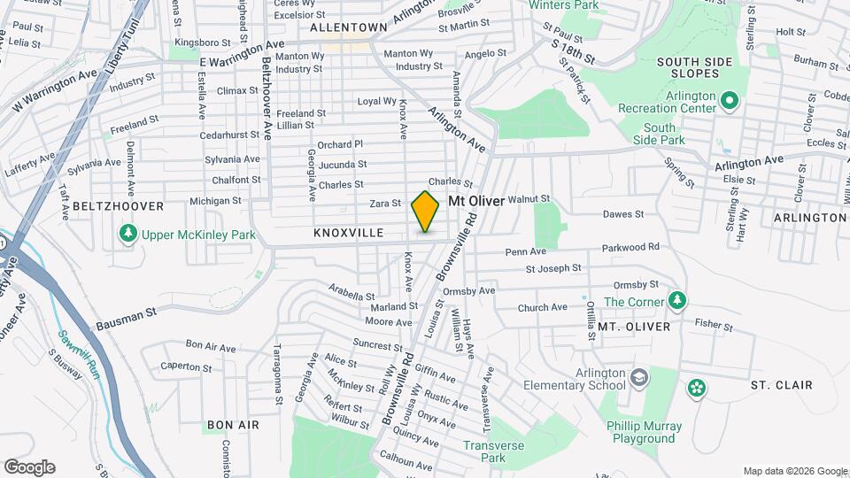 131 Bausman St Map and Location Details