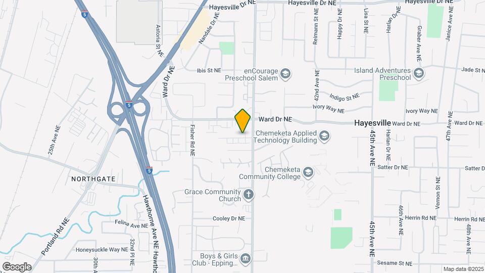 3919 Iberis St NE Map and Location Details