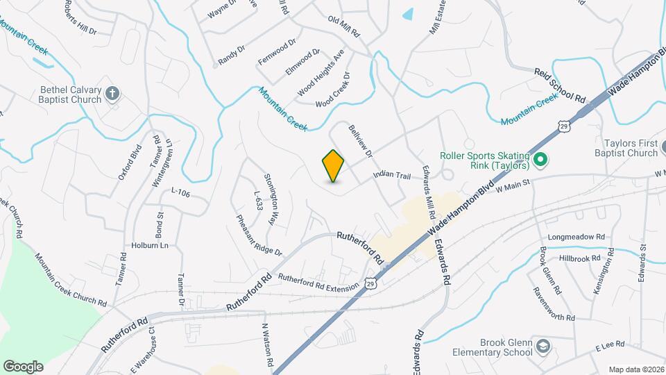 414 Indian Trail Map and Location Details