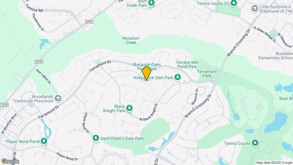 23 Player Oaks Pl Map and Location Details