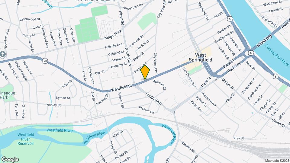 469 Westfield St, Unit 6B Map and Location Details