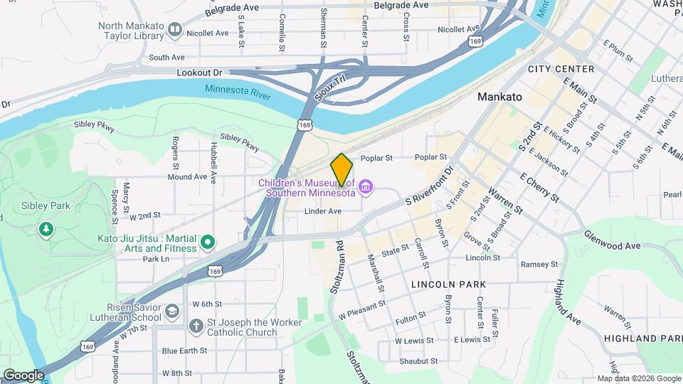 Dewey Townhomes Mapa y Detalles de la Ubicación