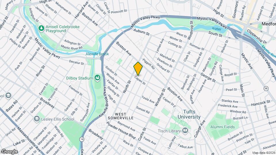 14 Quincy St, Unit #2 Map and Location Details