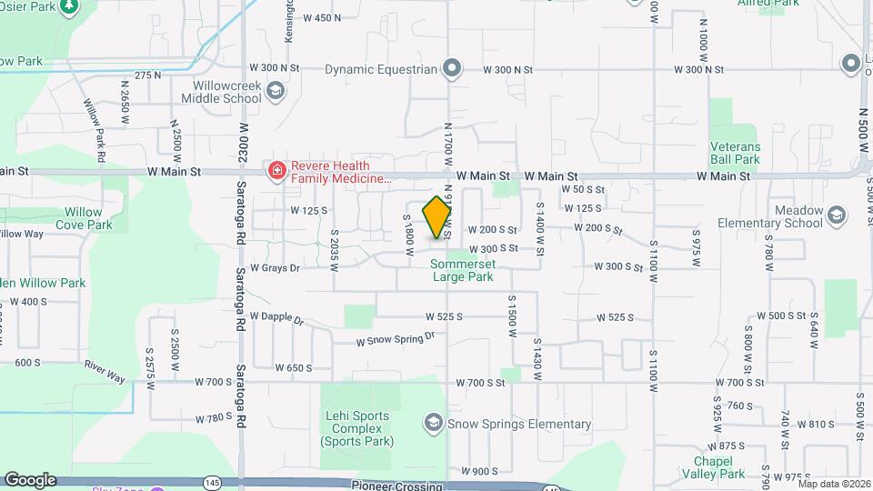 1732 W Grays Dr Map and Location Details