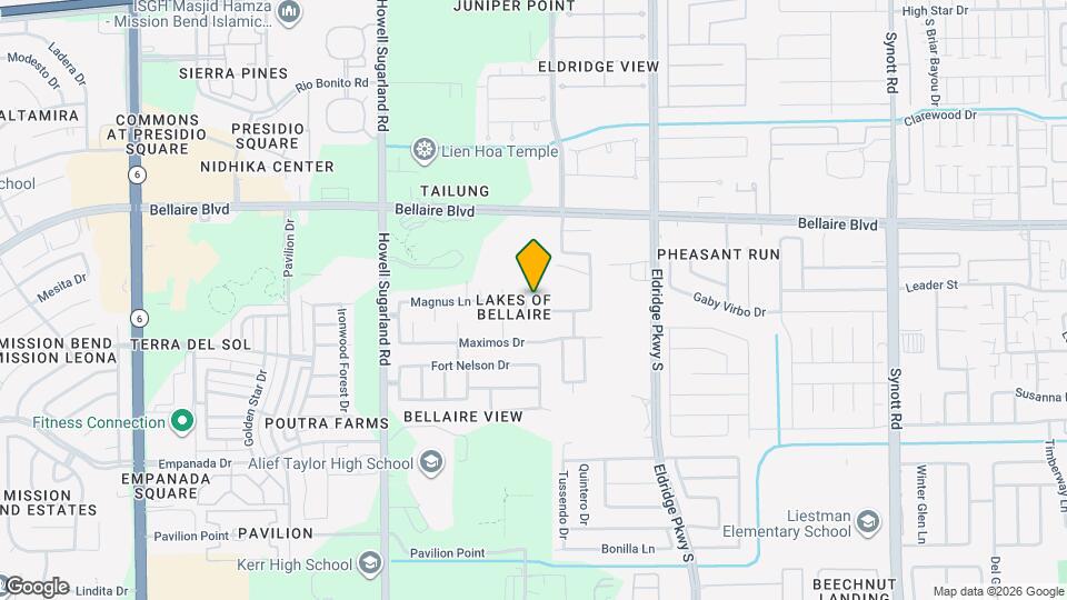 7019 Brody Ln Map and Location Details