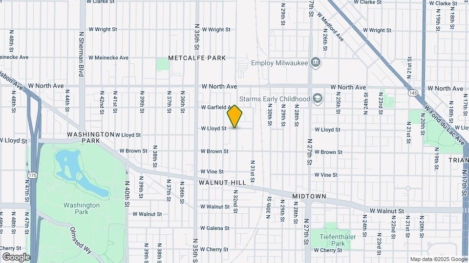 2057 N 32nd St Map and Location Details