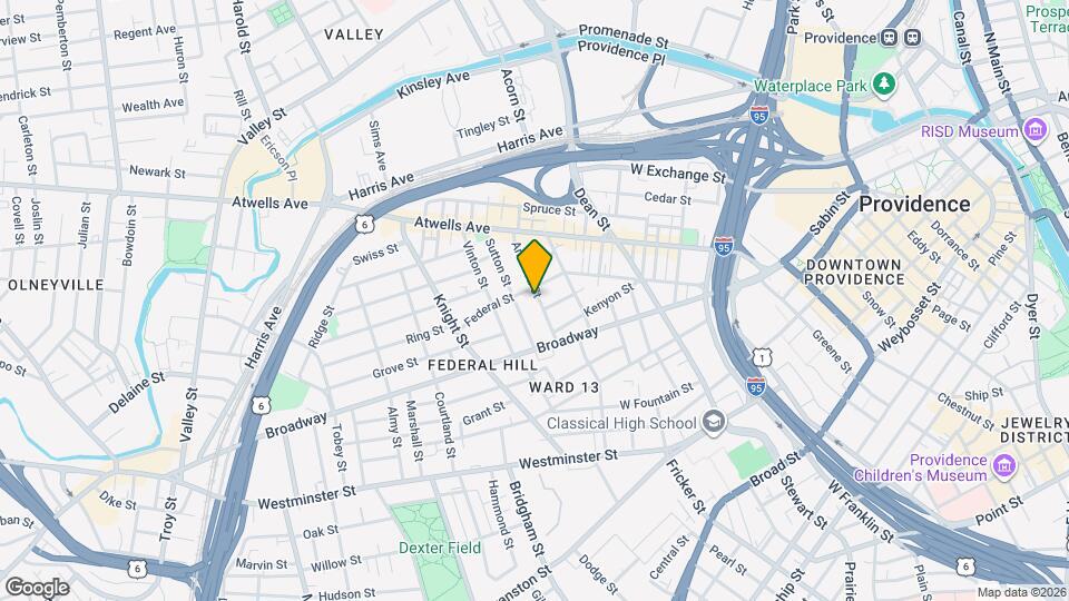 71 America St Map and Location Details