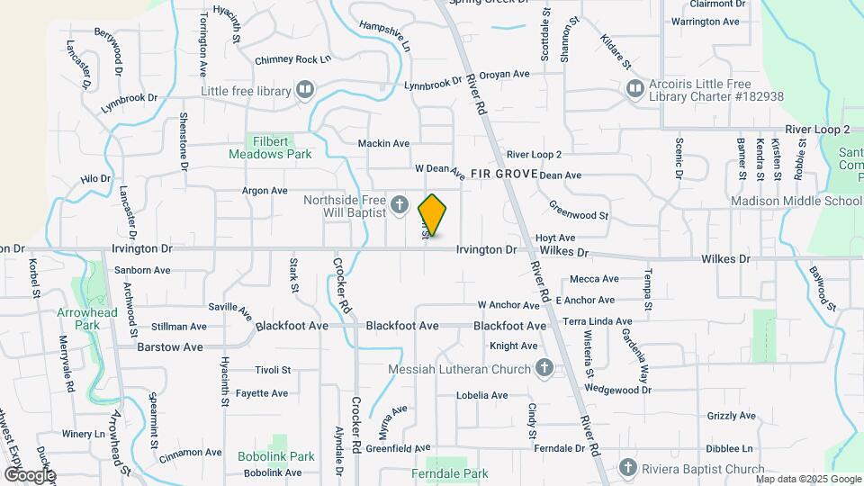235 Irvington Dr Map and Location Details