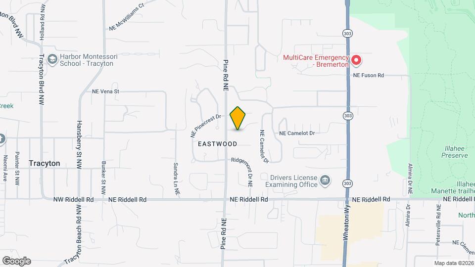 5220 Pine Rd NE Mapa y Detalles de la Ubicación