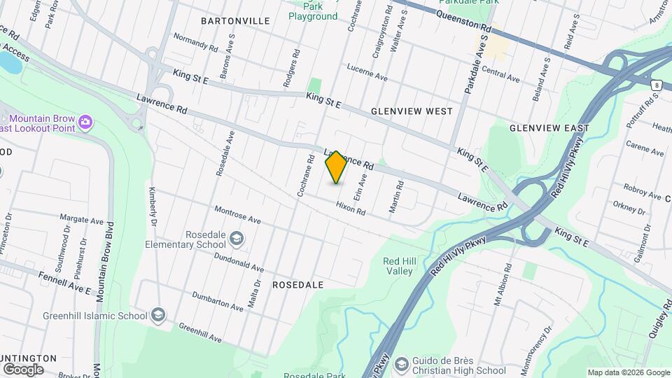 118 Charlotte St Map and Location Details